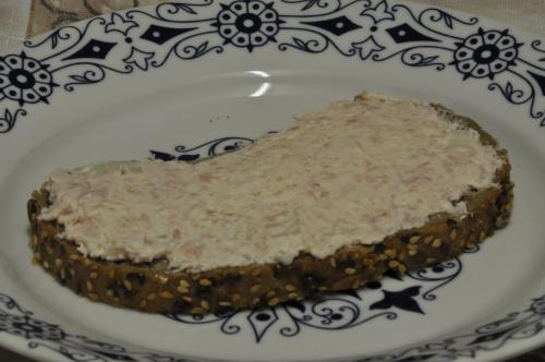 Jak uvařit šunková pomazánka? Snadné recept, připravený za Do 30 minut